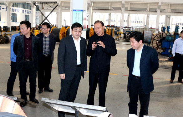 常州市委副書(shū)記、市政府黨組書(shū)記費(fèi)高云來(lái)上上集團(tuán)調(diào)研